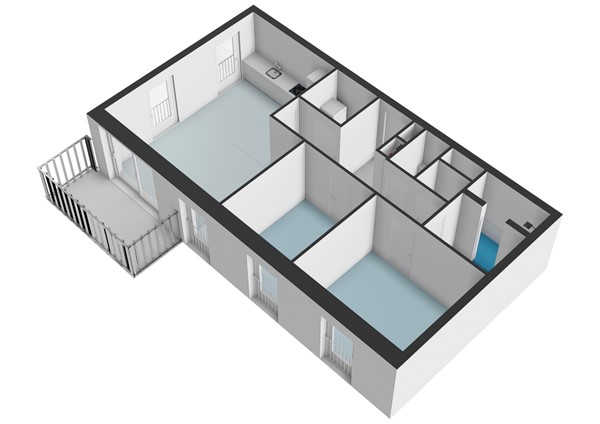 Floorplan - Galastraat 23, 1036 LA Amsterdam